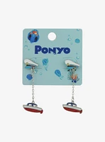 Studio Ghibli® Ponyo Sosuke Hat & Boat Earrings