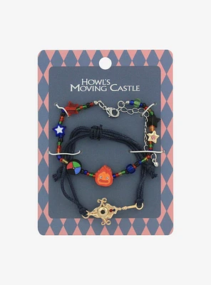 Studio Ghibli® Howl's Moving Castle Icons Bead Bracelet Set