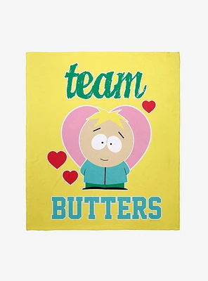 South Park Goth Team Butters Throw Blanket
