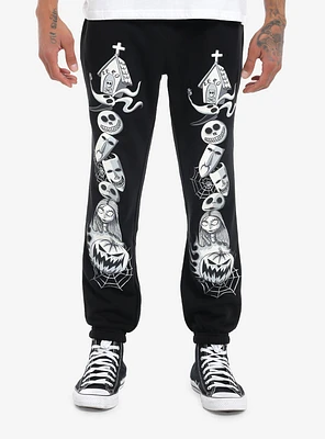 Our Universe The Nightmare Before Christmas Characters Jogger Sweatpants