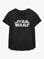 Star Wars Bandage-Wrapped Logo Girls T-Shirt Plus