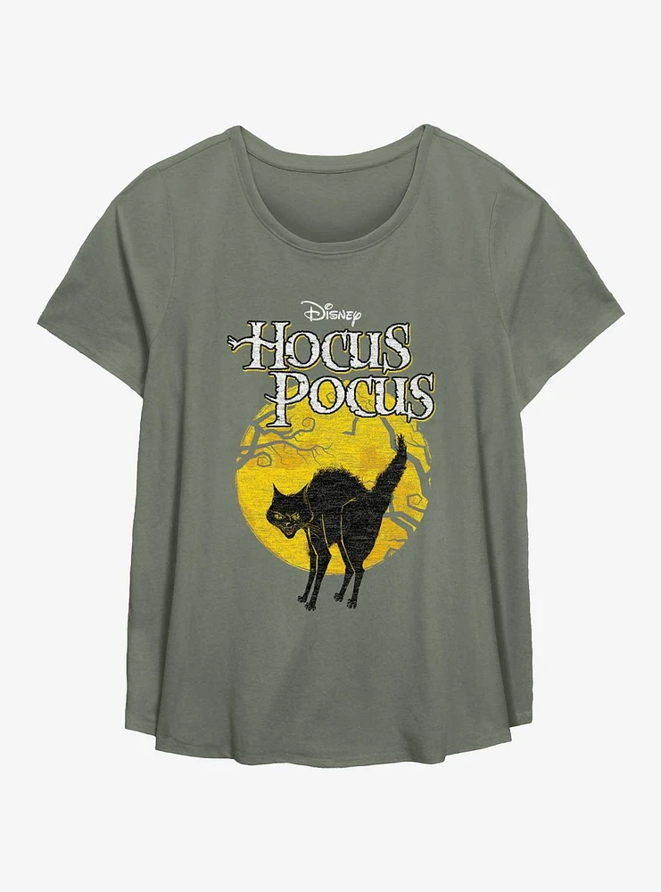 Disney Hocus Pocus Cat Girls T-Shirt Plus