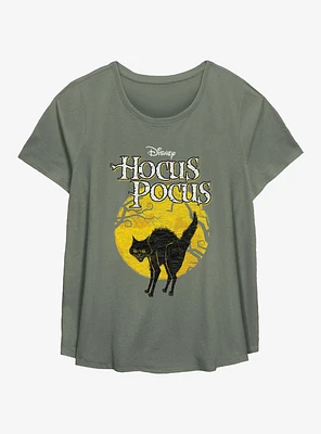 Disney Hocus Pocus Cat Girls T-Shirt Plus