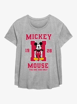 Disney Mickey Mouse One And Only Collegiate Girls T-Shirt Plus