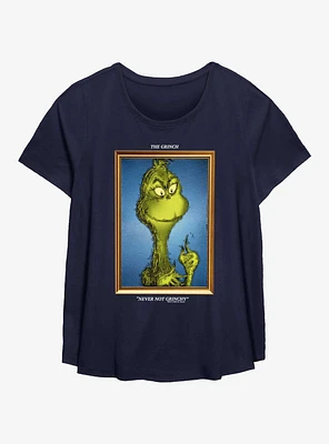 Dr. Seuss How The Grinch Stole Christmas Painted Girls T-Shirt Plus