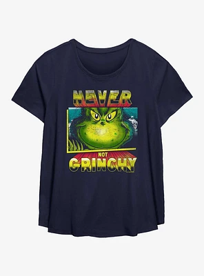 Dr. Seuss How The Grinch Stole Christmas Never Not Grinchy Girls T-Shirt Plus
