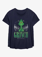Dr. Seuss How The Grinch Stole Christmas He's A Mean One Girls T-Shirt Plus