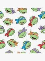 Teenage Mutant Ninja Turtles Character Faces Peel and Stick Wallpaper