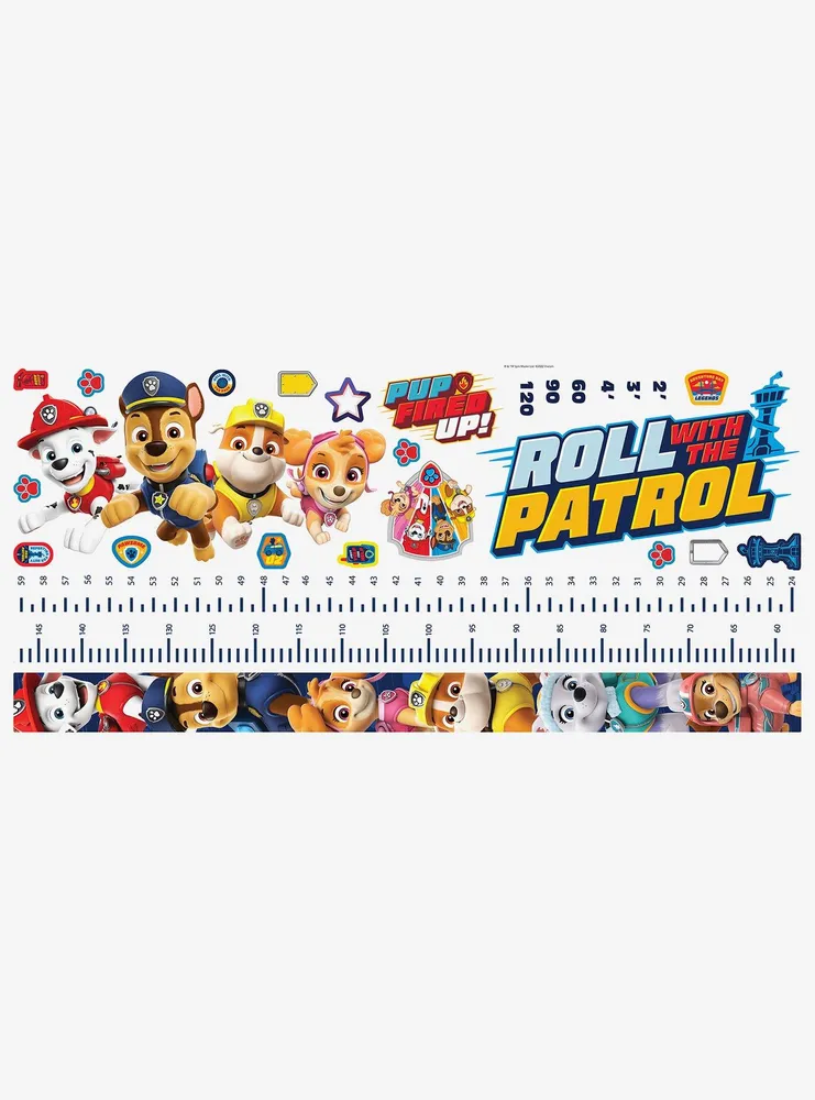 Paw Patrol Friends Growth Chart