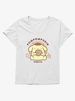 Pompompurin Life Is Sweet Girls T-Shirt Plus