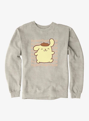 Pompompurin Character Name  Sweatshirt