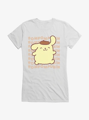 Pompompurin Character Name  Girls T-Shirt