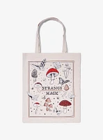 Strange Magic Mushrooms & Butterflies Tote Bag