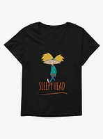 Hey Arnold! Sleepy Head Girls T-Shirt Plus