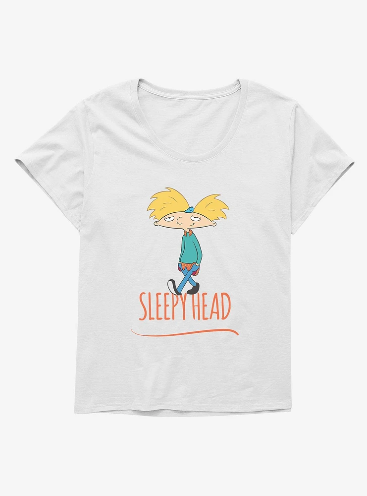 Hey Arnold! Sleepy Head Girls T-Shirt Plus