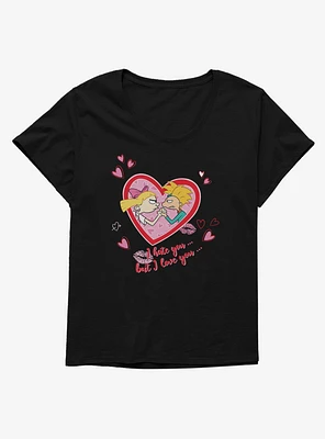 Hey Arnold! I Hate You? But Love Girls T-Shirt Plus