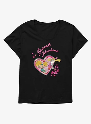 Hey Arnold! Secret Admirer Girls T-Shirt Plus