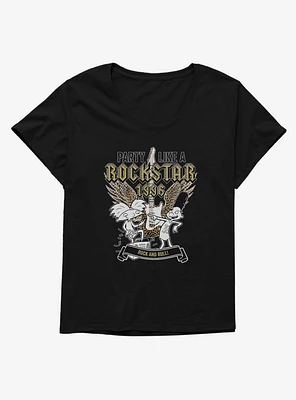 Hey Arnold! Party Like A Rockstar 1996 Girls T-Shirt Plus