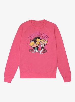 Hey Arnold! Tuning You Out 1996 French Terry Sweatshirt