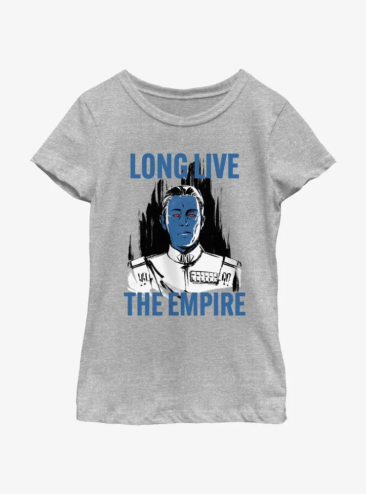 Star Wars Long Live Thrawn Youth Girls T-Shirt