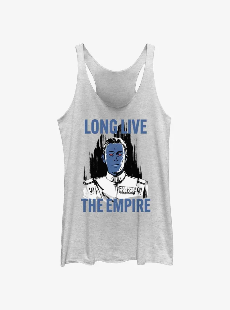 Star Wars Long Live Thrawn Womens Tank Top