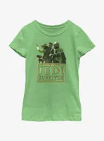 Star Wars Jedi: Survivor Trio Caij Cal and Boba Youth Girls T-Shirt