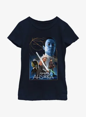 Star Wars Ahsoka Poster Youth Girls T-Shirt