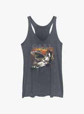 Star Wars Jedi: Survivor Caij Vanda Bounty Poster Womens Tank Top