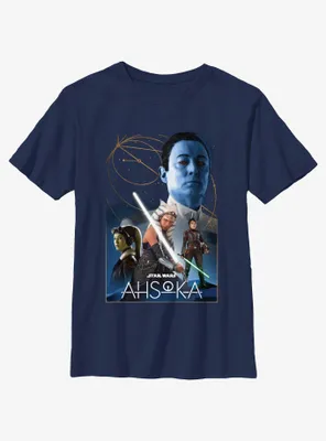 Star Wars Ahsoka Poster Youth T-Shirt