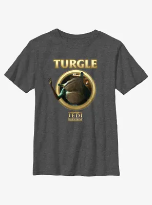 Star Wars Jedi: Survivor Turgle Lockup Youth T-Shirt