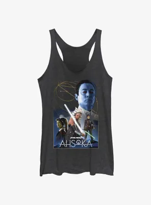 Star Wars Ahsoka Poster Womens Tank Top