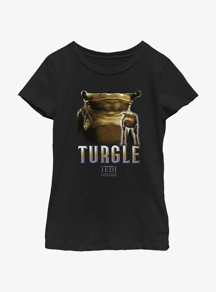 Star Wars Jedi: Survivor Turgle Hero Youth Girls T-Shirt