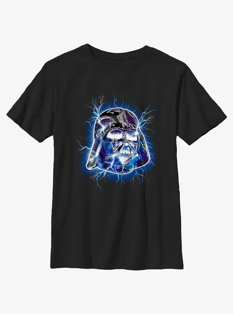 Star Wars Vader Lightning Youth T-Shirt