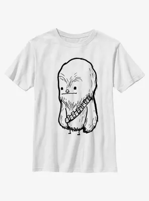 Star Wars Wookie Sketch Youth T-Shirt