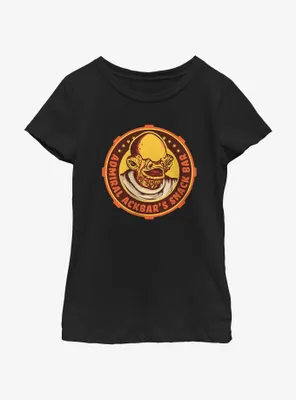 Star Wars Admiral Ackbar's Snack Bar Youth Girls T-Shirt