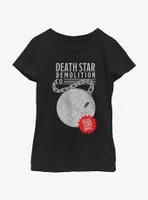 Star Wars Death Demolition Co Youth Girls T-Shirt