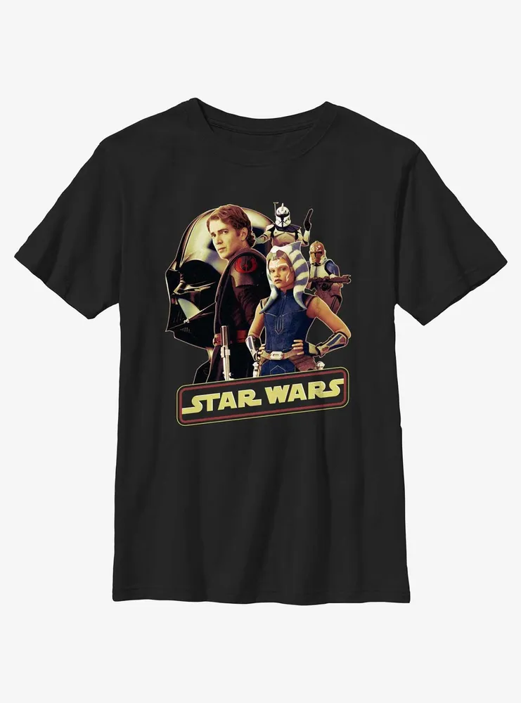 Star Wars Rebel Alliance Group Youth T-Shirt