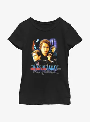 Star Wars Anakin Collage Youth Girls T-Shirt