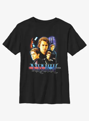 Star Wars Anakin Collage Youth T-Shirt