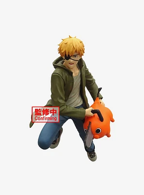 Banpresto Chainsaw Man Vibration Stars Denji & Pochita Figure