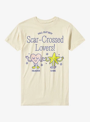 Fall Out Boy Scar-Crossed Lovers Boyfriend Fit Girls T-Shirt