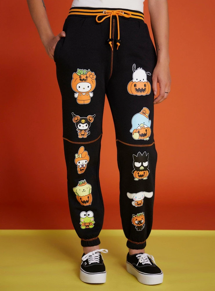 Hello Kitty And Friends Pumpkin Jogger Sweatpants