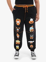 Hello Kitty And Friends Pumpkin Jogger Sweatpants Plus