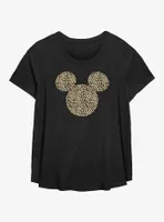 Disney Mickey Mouse Animal Ears Womens T-Shirt Plus