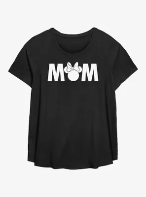 Disney Minnie Mouse Mom Womens T-Shirt Plus