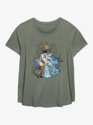 Disney Cinderella Love Womens T-Shirt Plus