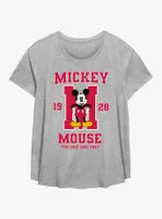 Disney Mickey Mouse One And Only Collegiate Womens T-Shirt Plus