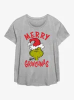 Dr. Seuss How The Grinch Stole Christmas Grinchmas Hat Womens T-Shirt Plus