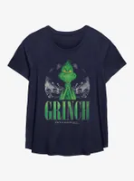 Dr. Seuss How The Grinch Stole Christmas He's A Mean One Womens T-Shirt Plus