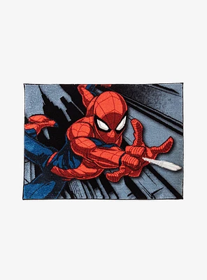 Marvel Spider-Man Gray Accent Rug